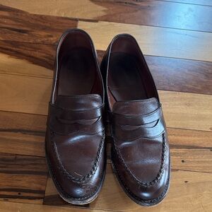Allen Edmonds Rich Brown Leather Loafers